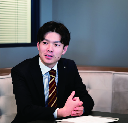 街づくりの「扇の要」として活躍できる自分を夢みて。